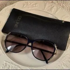 希少 celine セリーヌ マカダム ロゴ y2k サングラス ケース付き