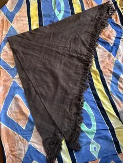 ソイル SOIL フリンジ チェック 大判 ストール タータンチェック マフラー