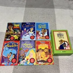 ディズニー　英語絵本　8cmCD・解説付　6冊セット