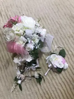 ブーケ ブートニア セット 最終値下げ