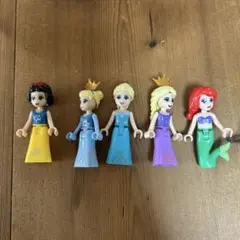 ミニフィグプリンセス5コセット
