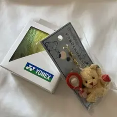 ヨネックス今治タオルブランド ポケットタオル（アクア） ➕ちりめんペアストラップ