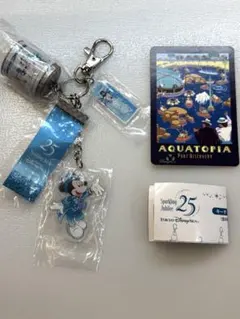 東京ディズニーシー 25周年 カプセルトイ キーチェーン