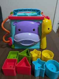 フィッシャープライス バイリンガル ラーニングキューブ 知育玩具