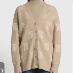 BURBERRY モノグラム カーディガン ベージュのサムネイル