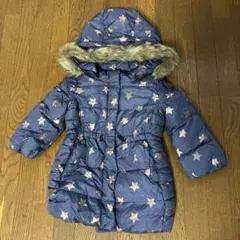 baby GAP 星柄ダウンコート ネイビー