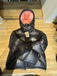 Stussy ダウンジャケット ブラック値下げ可能‼️