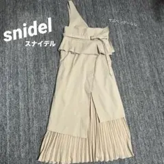 snidel トレンチワンピース