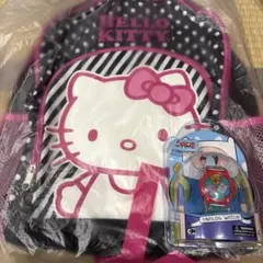 【激レア】デッドプール Hello Kitty リュックと時計 セット ハローキティ リュック ＆ アドベンチャータイム腕時計 デッドプール