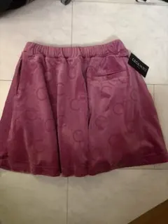 CECIL McBEE ロゴプリント ピンクスカート 新品タグ付きのサムネイル