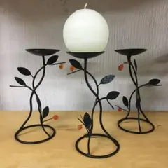 ❤️美品❤️アイアン　キャンドルスタンド