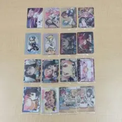 ❶ 魔法少女まどか☆マギカ ウエハースカード 箔押し サイン入り 16枚