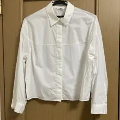 シャツ 長袖 白