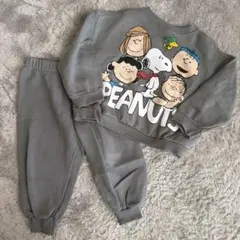 【美品】ZARA KIDS上下スウェットセット スヌーピー　98㎝