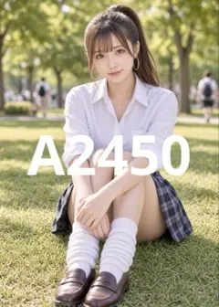 A2450【AI美女ポスターA4サイズ】高画質/高品質/