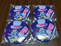 ルパン 缶バッジ 4個セット