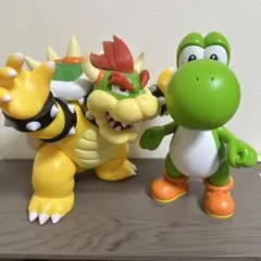 [G9022]スーパーマリオ　クッパ　ヨッシー　ビックアクションフィギュア