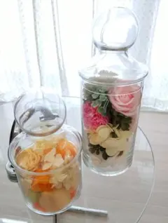 プリザーブドフラワーアレンジメント 2個セット