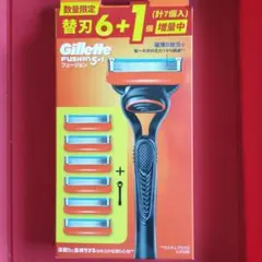 P＆G ジレット フュージョンマニュアル5Bホルダー付 替刃7個付のサムネイル
