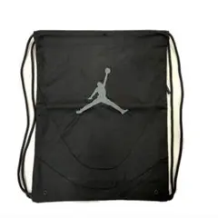 【新品】ジョーダン JORDAN ジムサック　黒　ナップサック　リュック　バスケ