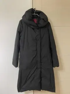 アマカ女優ダウンコート　ブラック