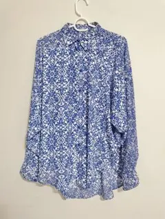 Norma Kamali ブラウス　長袖　シャツ　オシャレ　上品のサムネイル