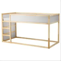 「中古・現地引き取りのみ」IKEA KURA ベッドフレーム 90x200cmのサムネイル