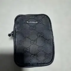 GUCCI グッチ GG柄 ポーチ ブラック コンパクト 2