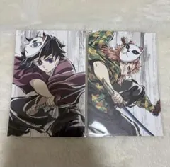 鬼滅の刃　全集中展　刀鍛冶の里編　柱稽古編　幕間画ポストカード　冨岡義勇　錆兎