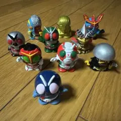 仮面ライダー倶楽部」指人形13個セット（新品・1998年） - メルカリ