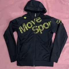 DESCENTE Move Sportジップアップ スウェット パーカ　サイズO