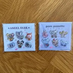 A*K様 ナルミヤキャラクターズ ぷっくりシール　エンジェルブルー・ポンポネット