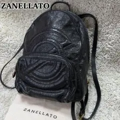 希少 極美品 ザネラート リュック カシミア ブランディーン レザー ブラック 2026年最新】ZANELLATO メンズ リュック・バックパックの人気アイテム