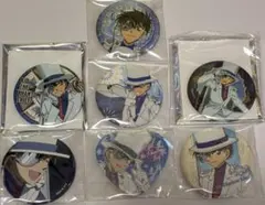 名探偵コナン 怪盗キッド 缶バッジ 計7点セット