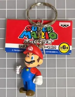 スーパーマリオブラザーズ フィギュアキーホルダー 『マリオ』