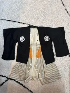 ベビー 袴ロンパース 60cm 男の子 お食い初め 初節句 お正月