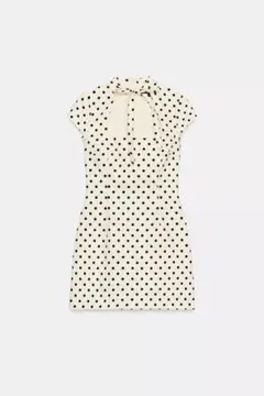 【最安値　16日までの出品】 ZARA ドット ミニワンピース