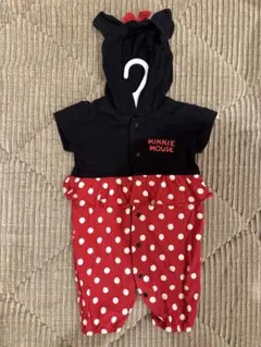 Disney baby ミニーマウスロンパース 50-60