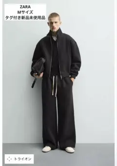 ZARA クロップド丈テクニカルジャケット Mサイズ