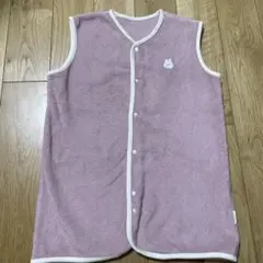 RIO ウサギ刺繍 ピンク スリーパー