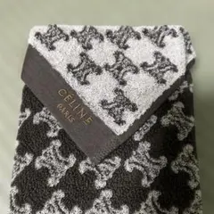 セリーヌ　ハンカチ　　タオルハンカチ　マカダム柄