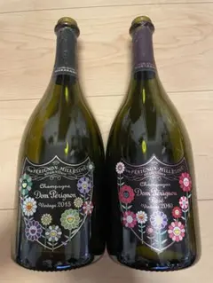 Dom Pérignon Murakami 2015シャンパン　白　ロゼ　空き瓶