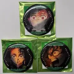 ものがたる眼差し A 缶バッジ 竈門炭治郎 3点