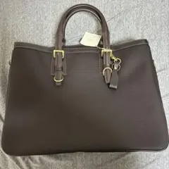 FETIA フェティア　ブラウン ビジネスバッグ　B4