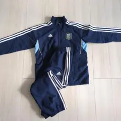 adidas ネイビー ジャージ Mサイズ　アルゼンチン