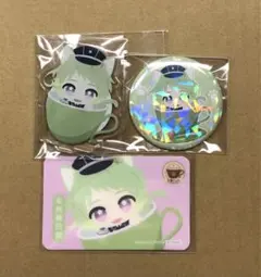 【メルカリ便】刀剣乱舞 刀猫男士 カフェ 毛利藤四郎 缶バッジ アクスタ ラミカ