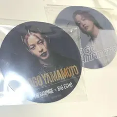 山本彰吾クリアコースター 第2弾 黒 白TheRAMPAGE ビックエコー