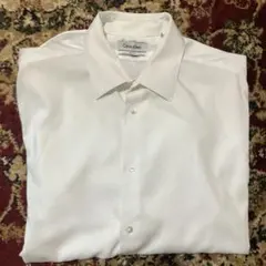 【カルバンクライン】 スリムフィット ホワイトシャツ