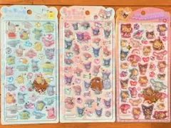 【正規品】サンリオ　うるちゅるポップシール　日焼けキティ　マイメロ　クロミ