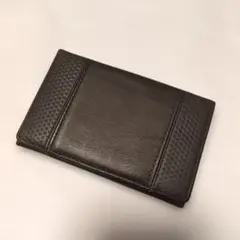 GUCCI ブラックレザー 名刺入れ - メルカリ